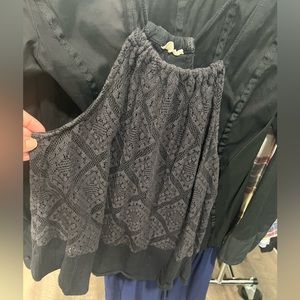 Roxy top , open back